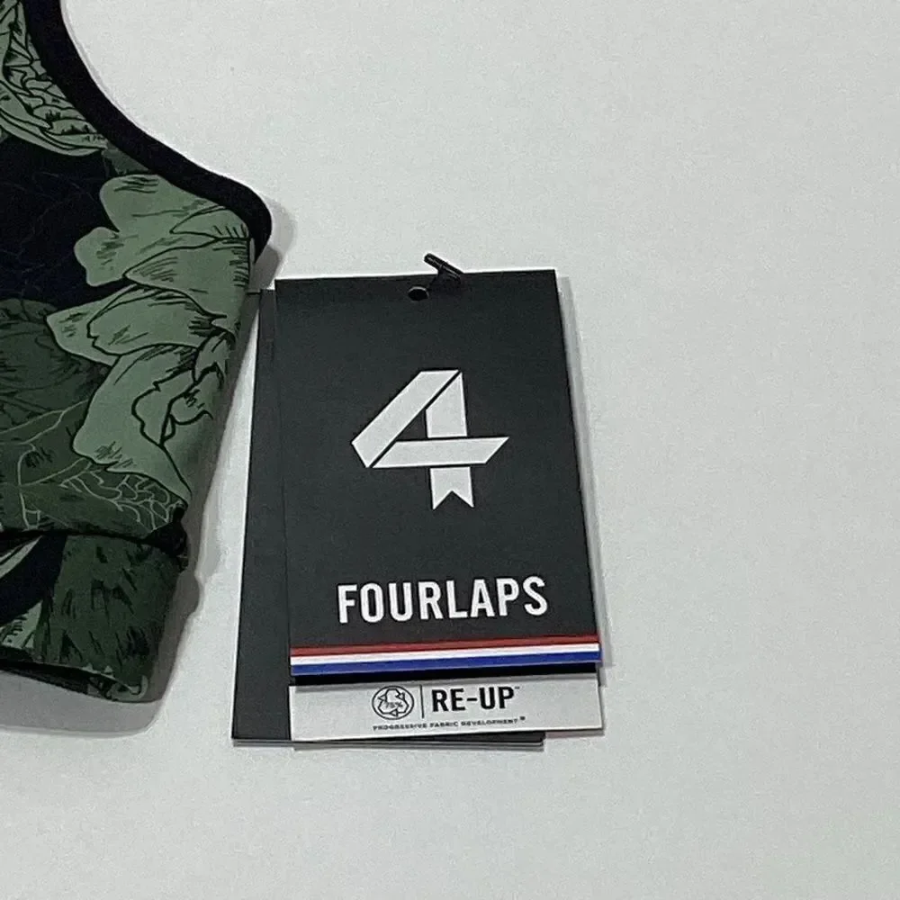 FourLaps Vitality Sports Bra Floral Print XS 4 Laps Sports Bra NWT